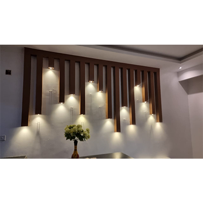 Claustra Bois & Éclairage Décoratif